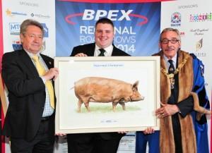 (L-R) Keith Fisher Chris Cripps Master Butcher