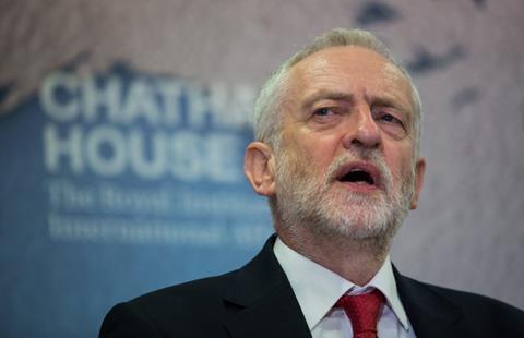 Jeremy Corbyn Chatham House 