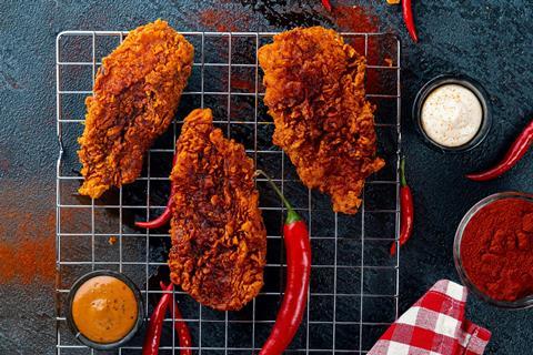 Southern fried chicken