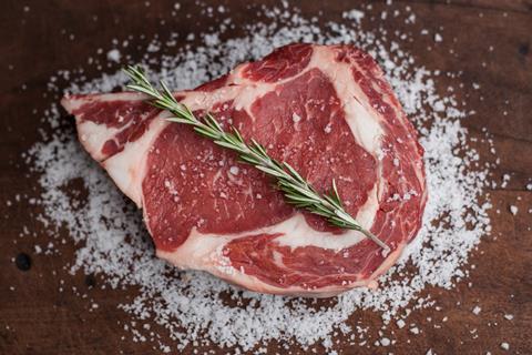 Beef with thyme