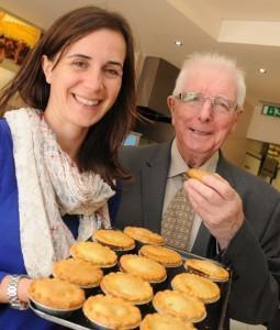 Elena Dickson and Cllr Alan Kerr e1407929762796 