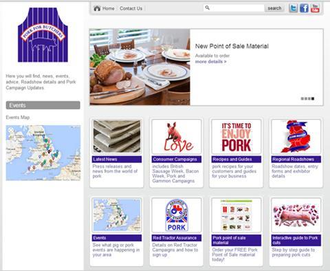 Pork for Butchers Website