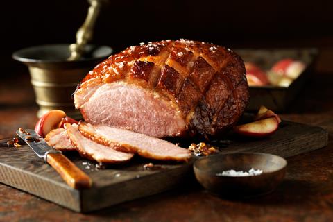 Roast gammon/pork