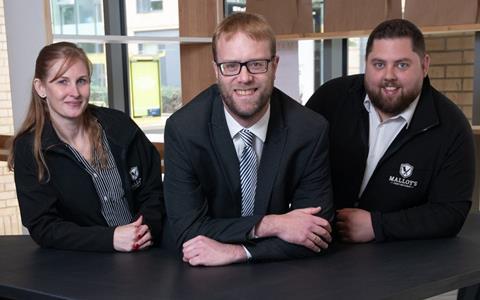 L-R Ginny Thomas, Jeremy Heaven, Mike-Malloy.