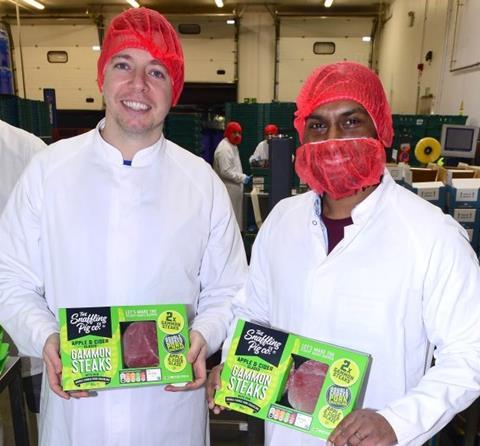 Snaffling Pig founders Nick Coleman and Udhi Silva.