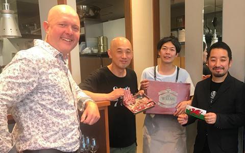 Quindici in Oita is one of the restaurants which is promoting Welsh Lamb during the Rugby World Cup.