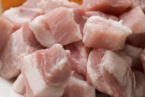 Pork pieces