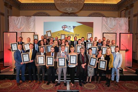 The 2018 UK Sausage Week award winners. 