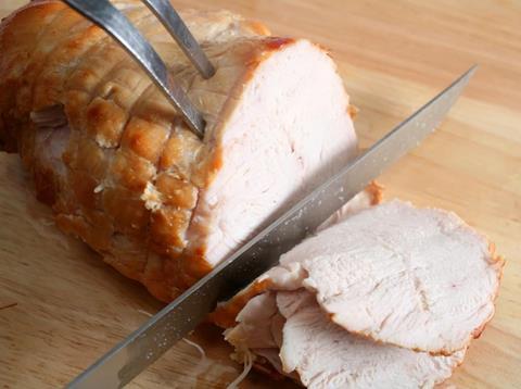 Turkey meat.