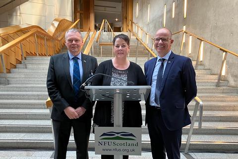 Andrew Connon Elena Whitham MSP Jim Fairlie MSP