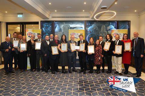 UK Sausage Week 2026 winners