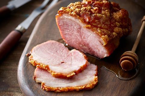 Honey roast ham