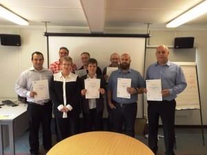 Bernard Matthews - WATOK certificate presentation - Sept 2014